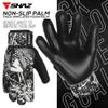 Shaz Soccer Goalkeeper Gloves for Kids Boys Children Youth,Funky Football Goalie Gloves Anti Slip 4mm Latex Palm with Strong Grip & Double Wrist Protection (White, Size 8 Suitable for Size M-L Adult) view 2