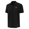 Antigua Men's Black Houston Texans Activate Woven Button-Up Shirt view 1