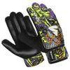 Shaz Soccer Goalkeeper Gloves for Kids Boys Children Youth,Funky Football Goalie Gloves Anti Slip 4mm Latex Palm with Strong Grip & Double Wrist Protection (Purple, Size 7 suitable for size S-M adult) view 1