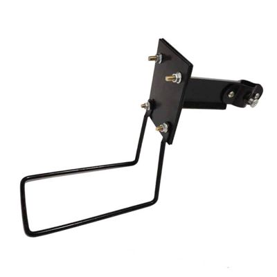 Vaveren L Bracket Bike Basket Mounting Bracket, Iron Adapter for Front Basket, Adjustable Bike Basket Holder Mount, Sleek Cycle Basket Installation for Folding, Path Bikes