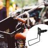 Vaveren L Bracket Bike Basket Mounting Bracket, Iron Adapter for Front Basket, Adjustable Bike Basket Holder Mount, Sleek Cycle Basket Installation for Folding, Path Bikes view 2