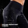 G Gradual Women's Fleece Lined Pants Water Resistant Winter Thermal Flare Leggings Hiking Snow Pants for Women 4 Pockets(Black 29-M) view 3