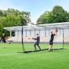 FORZA Proflex Flat Soccer Goal [4 Size Options]  Portable Soccer Goal Net | Pop Up and Play in Minutes!  Optional Base Weights Included (with Weights, 24ft x 8ft) view 2