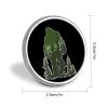 Bigfoot Tree Round Lapel Pin Personalized Brooch Pin Badge Jewelry for Shirt Jacket Hat Decor view 2