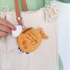 1 Piece Earphones Storage Bag with Wallet Cute Taiyaki Portable Small Plush Wallet Data Cable for Outdoor Use Fish Bag view 3