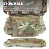 Hand Warmer Pouch Hand Muff for Winter Outdoor Rest. With Buckle Strap as Waist Bag EDC Fanny Pack. With Hook Loop for Plate Carrier Vest Chest Rig as Tactical Dangler Drop Pouch Handwarmer Muff (CB) view 3