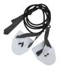 Dryland Cord with Hand Paddles, Swimming Arm Strength Trainer, Training Equipment, Swimming Exercise Bands, Stretch Powercord, Fitness Bands, White view 1
