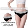 Akklian Women's Comfort Breathable Cute Underwear, 3PC Full Coverage Underpants Soft Stretch Panties, Available in Plus Size view 3
