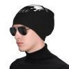 BUECDHYEI Eat More Beef Adult Knitted Hat Beanie Winter Warm Skull Hat - Men Women Black view 2