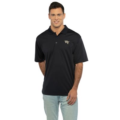 Vantage Apparel Men's Collegiate Premium Moisture Wicking Team Color Icon Polo, Wake Forest Demon Deacons, Large