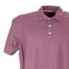 Vantage Apparel Men's Collegiate Premium Moisture Wicking Stretch Fit Diamond Print Polo, Virginia Tech Hokies, Maroon, X-Large view 3