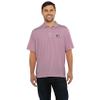Vantage Apparel Men's College Moisture Wicking Premium Stretch Fit Striped Polo, Florida State Seminoles, Maroon, Medium view 1