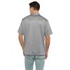 Vantage Apparel Men's College Moisture Wicking Premium Stretch Fit Striped Polo, Arkansas Razorbacks, Gray, XX-Large view 2