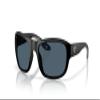Costa Del Mar Clipperton Sunglasses, Matte Black/Grey Polarized 580P, 58 mm view 2