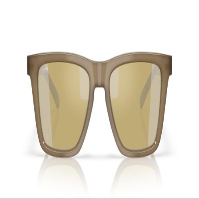 Costa Del Mar Keramas Sunglasses, Sea Foam/Sunrise Silver Mirrored Polarized 580G, 54 mm