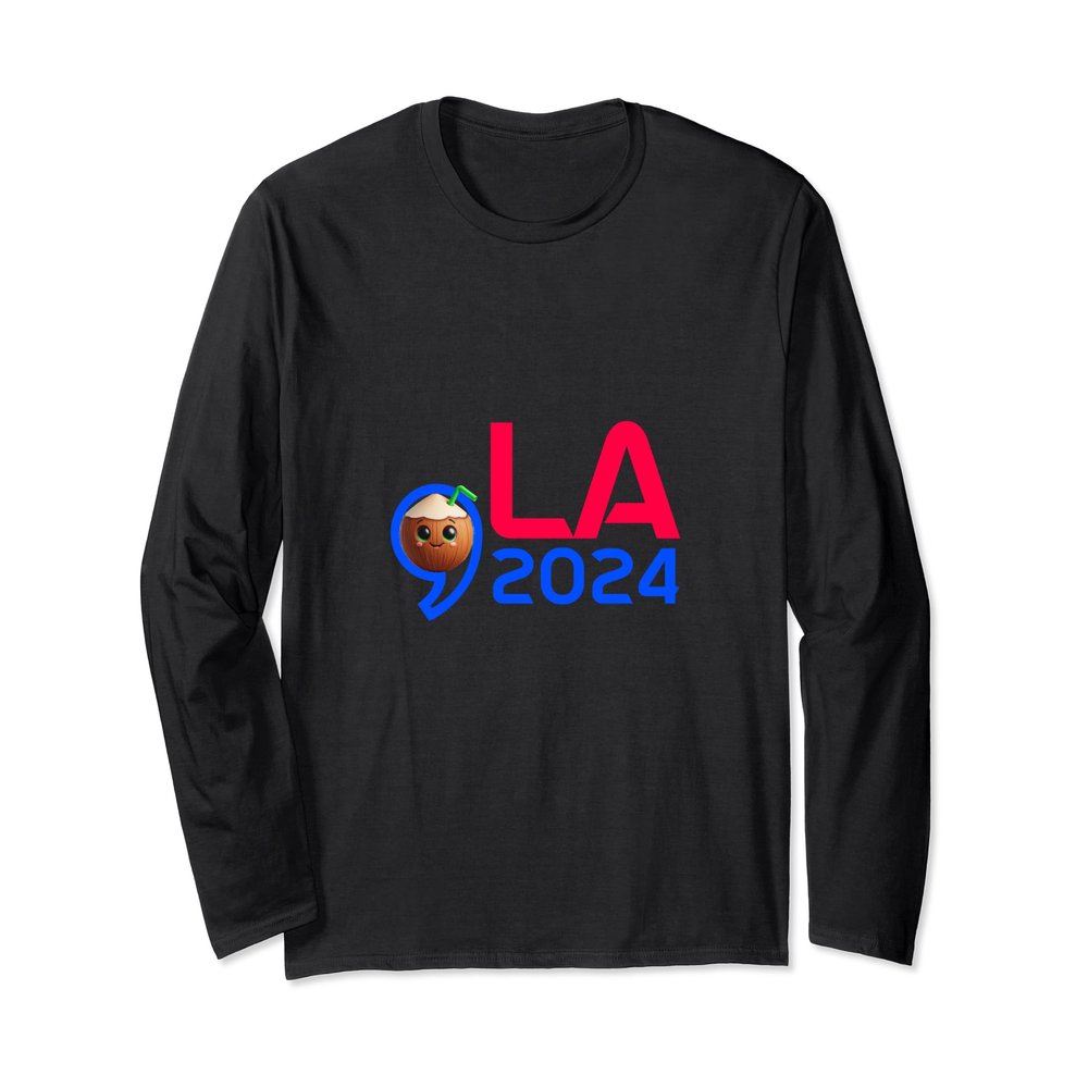 Comma La Comma-La Madam President 2024 Coconut UNITY Long Sleeve T-Shirt