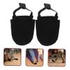 NAMOARLY 3pairs Wear-Resist Bowling Slider Unisex Boys and Girls Bowling Shoe Covers Black Slide for Boys and Girls view 4