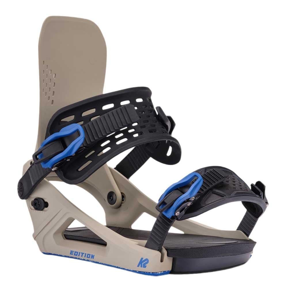 K2 Edition Mens Snowboard Bindings, Print Shop, M