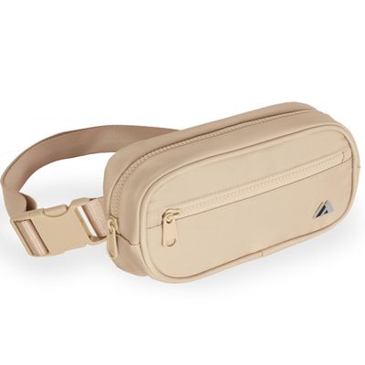 Everest 8" Premium Waist Pack - Standard, Tan All Ages, Unisex WP2000-TAN, Crossbody Fanny Pack Belt Bag