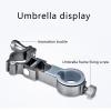 MOMOJIA Fishing Chair Clamp Bracket Fishing Chair Umbrella Holder Rack Clamp Adjustable Aluminum Fishing Chair Umbrella Bracket view 3