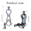 MOMOJIA Fishing Chair Clamp Bracket Fishing Chair Umbrella Holder Rack Clamp Adjustable Aluminum Fishing Chair Umbrella Bracket view 4