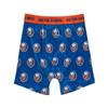 Calhoun NHL Surf & Skate Mens Boxer Briefs with Scatter Team Logo - 2 Pack (X-Large, New York Islanders) view 2