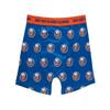 Calhoun NHL Surf & Skate Mens Boxer Briefs with Scatter Team Logo - 2 Pack (X-Large, New York Islanders) view 3