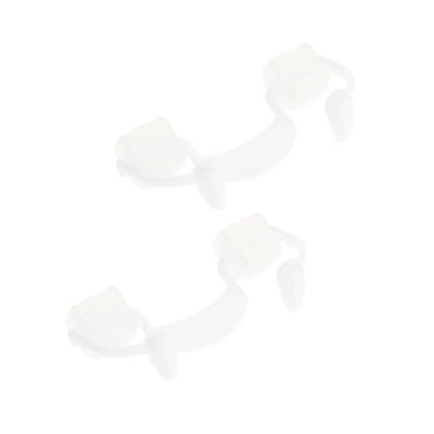 CORHAD 2pcs Funny Fake Teeth Props for Halloween Cosplay Lifelike Zombie Costume Accessories Safe Material Easy to Use for Parties and Dress-up Events