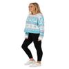 Blizzard Bay Women's 33 Degrees Pullover Sweater, Fairisle Snowflake-Iced Blue, X-Small view 2