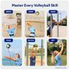 MOTOMY Volleyball Training Equipment Aid VolleyPal  Solo Rebounder Trainer for Serve, Spike, Set & Pass; Indoor and Outdoor Volleyball Practice Equipment Gear, Volleyball Gifts for Teen Girls view 3