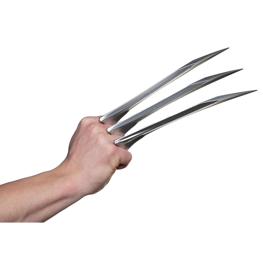 UNDERWRAPS Faux Wolf Cosplay Claws - Realistic Props, Halloween Accessories, Faux Weapons, Adult Claws, Werewolf Claw Prop