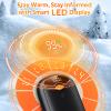 Hand Warmers Rechargeable - Magnetic Electric Hand Warmers 2 Pack, LED Display, 4 Settings Fast Heating Reusable Portable Heater Handwarmers for Golf Hunting Camping Essentials, Gifts for Men Women view 2