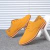 LUCKYTOWO Men's Fashion Sneakers Dress Shoes Casual Business Oxfords,Breathable Soft Sole Walking Shoes Lace Up Dress Shoes (Camel,6) view 4
