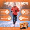Natural Hand Warmers Disposable - Air Activated 11 Hours of Consistent Natural Heat Handwarmers Pack - Easy Activation | Portable Hot Hands Hand Warmers Bulk, Hot Heat Pack view 2