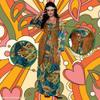 UNDERWRAPS Long Off Shoulder Hippie Dress Womens Costume - 60s Womens Maxi dress (Womens Small (4-6)) view 3