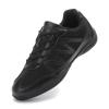 Kuikeiu Black Cheer Shoes Breathable Lightweight Cheerleading Shoes for Girls Youth Competition Athletic Training Big Kid Size 2.5 view 1