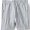 Lands' End Girls Tough Cotton Bike Short with Pockets Gray Heather Kids XXS view 1