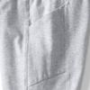 Lands' End Girls Tough Cotton Bike Short with Pockets Gray Heather Kids XXS view 2