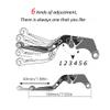 WUICSL Clutch Brake Lever for YA&MAHA MT03 2015 2016 2017 MT03 7/8" 22mm Motorcycle Accessories Adjustable Aluminum Folding Extendable Brake Clutch Levers Brake and Clutch Lever view 3
