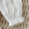 Cotton Linen Harem Bloomers Pants for Baby and Toddler Summer Solid Color Loose Pants Baby Baby (White, 3-6 Months) view 4