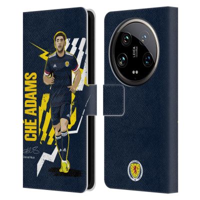 Head Case Designs Officially Licensed Scotland National Football Team Ch Adams Players Leather Book Wallet Case Cover Compatible with Xiaomi 14 Ultra