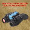 HMWOKPOT Night Vision Goggles Helmet-Mounted, NV8300 3D 4K Binoculars Gear IR Night Vision Telescope Infrared Night Vision Binoculars with 32GB Memory Card view 4