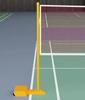 ENHEN Volleyball Net Stand Professional Badminton Training Equipment with Carry Bag, 1.55m Tall Junior Ball Game Machine for School, Portable Volleyball Tennis Net Post view 3