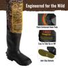 8 Fans Hunting Waders, Neoprene Chest Wader, Waterproof Bootfoot Fishing Waders for Men & Women with 1000G Rubber Boots,No Built-in Light (Next Camo Evo(s), 7) view 2