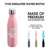 SMLIXE Personalized Custom Water Bottles 17oz 75 Pcs Stainless Steel Double Wall Insulated Leakproof Cups for Sports Outdoors With Colorful Text Logo Print in USA view 3