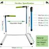 HDYZJQ 30in - 42in Height Speed Hurdles for Agility Training, Adjustable Track & Field Hurdles Pole/Jumping Training Equipment, Foam & Metal Practice Hurdles for Athletes view 3