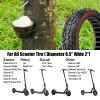Cooryda 8.5x2''Solid Tire,8.5 Inch Off-road Tire for Electric Scooter Xiaomi m365/Mijia/gotrax gxl V2/gotrax XR All 8.5 Inch Original Tires,8 1/2x2 Scooter Replacement Tire for Front/Rear(Red 2pcs) view 4