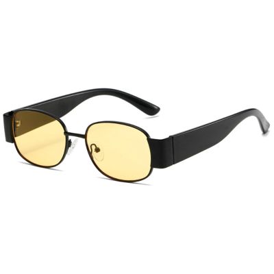 helena Vintage Oval Women punk Sunglasses Fashion Gradient Mirror Shades UV400 Trending Men Double Color S68 (C3)