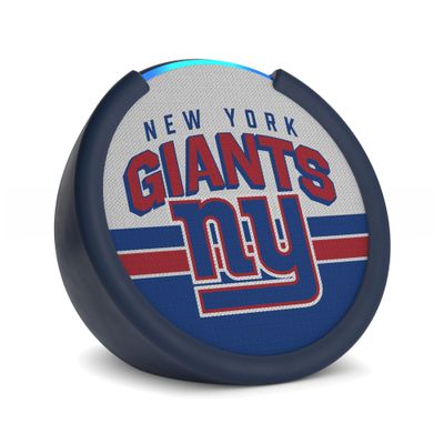 Amazon Echo Pop (newest model) | Officially Licensed NFL Limited-Edition | New York Giants ('25-26 Season Design)