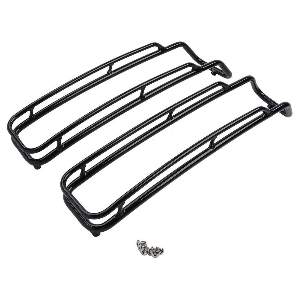 ERISTJ Top Hard Saddlebags Lids Rack Rail Guards Iron Saddlebag Guard-Type